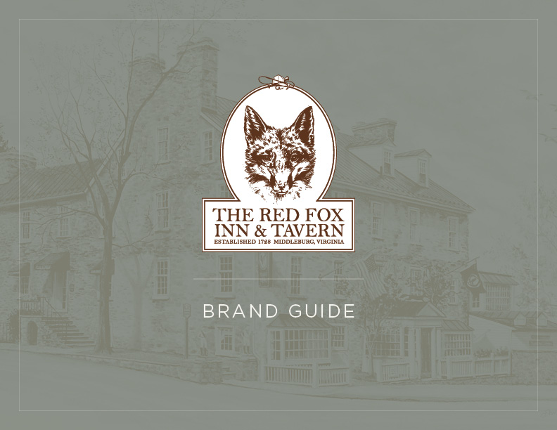Red Fox Brand Guide cover
